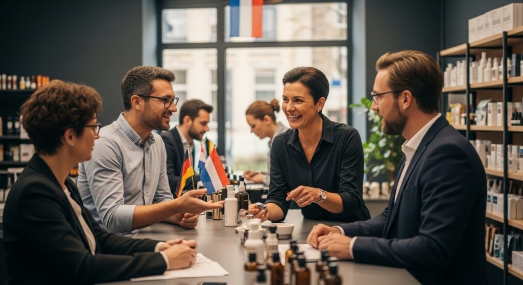 Duitse winkel, ondernemers, klantcontact