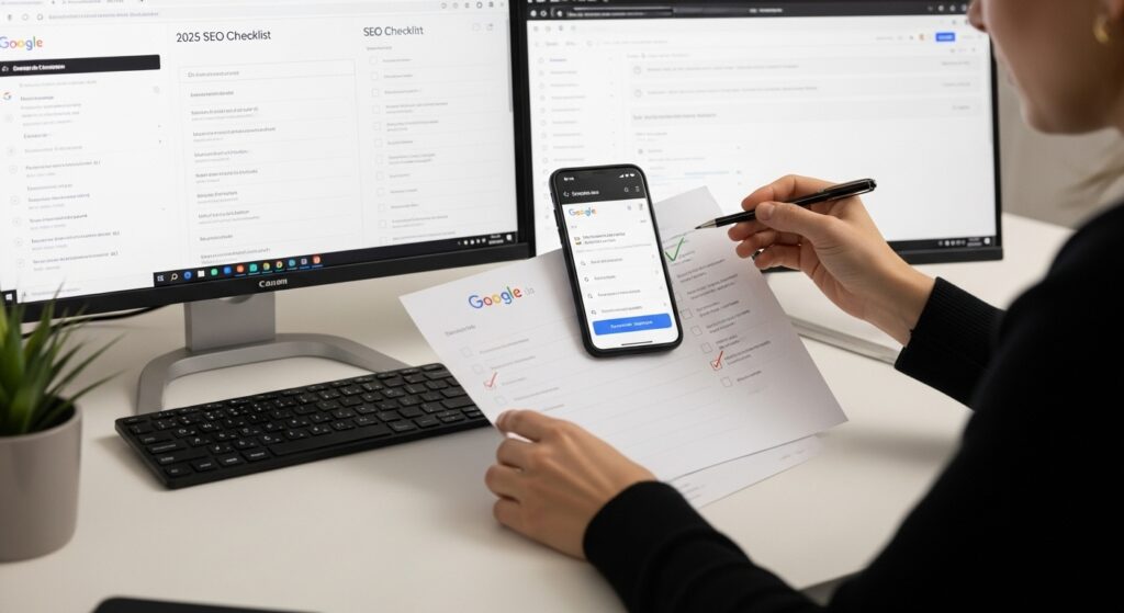 seo checklist optimalisatie