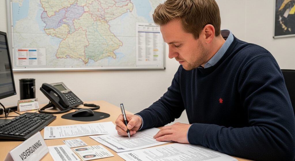visvergunning Duitsland aanvraag
