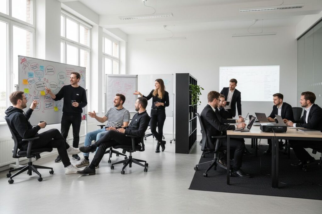 verschil nl de marketing teams