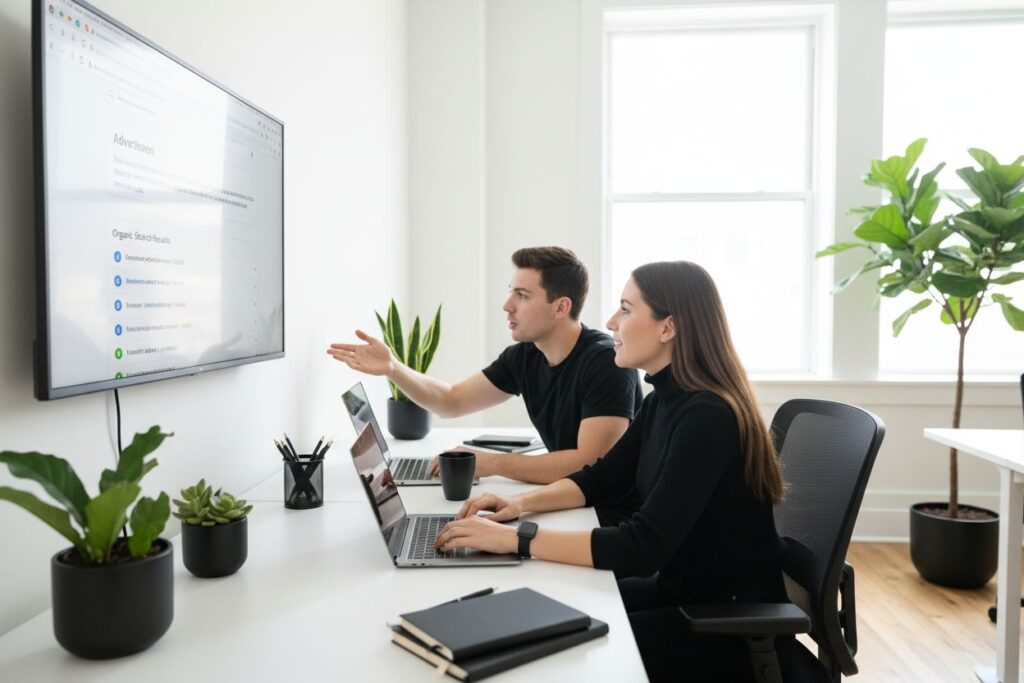 verschil google ads seo